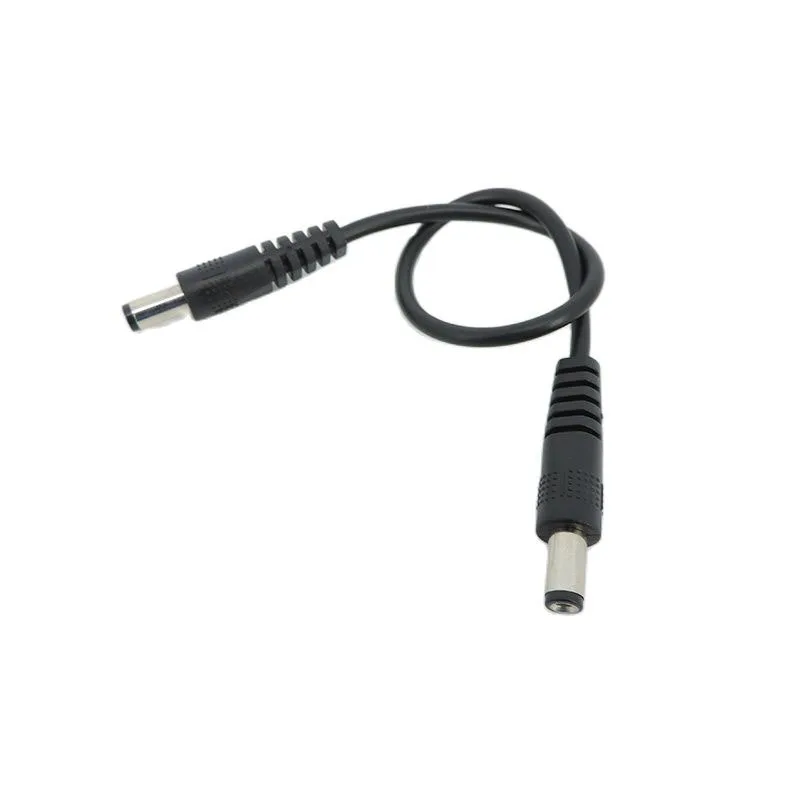0.5 メートル/1 メートル/2 メートル 12 ボルト DC 電源コネクタ延長ケーブルオス - オスプラグ 5.5 × 2.1 ミリメートル CCTV カメラアダプタコード