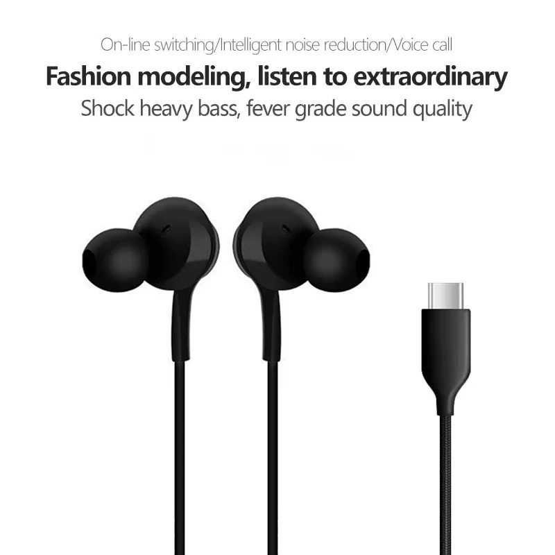 Samsung Original Tipo C Auriculares Con Cable Para Samsung Galaxy S23 S21 S22 Ultra Plus 3,5 MM Auriculares A54 A34 A53 A53 Accesorios