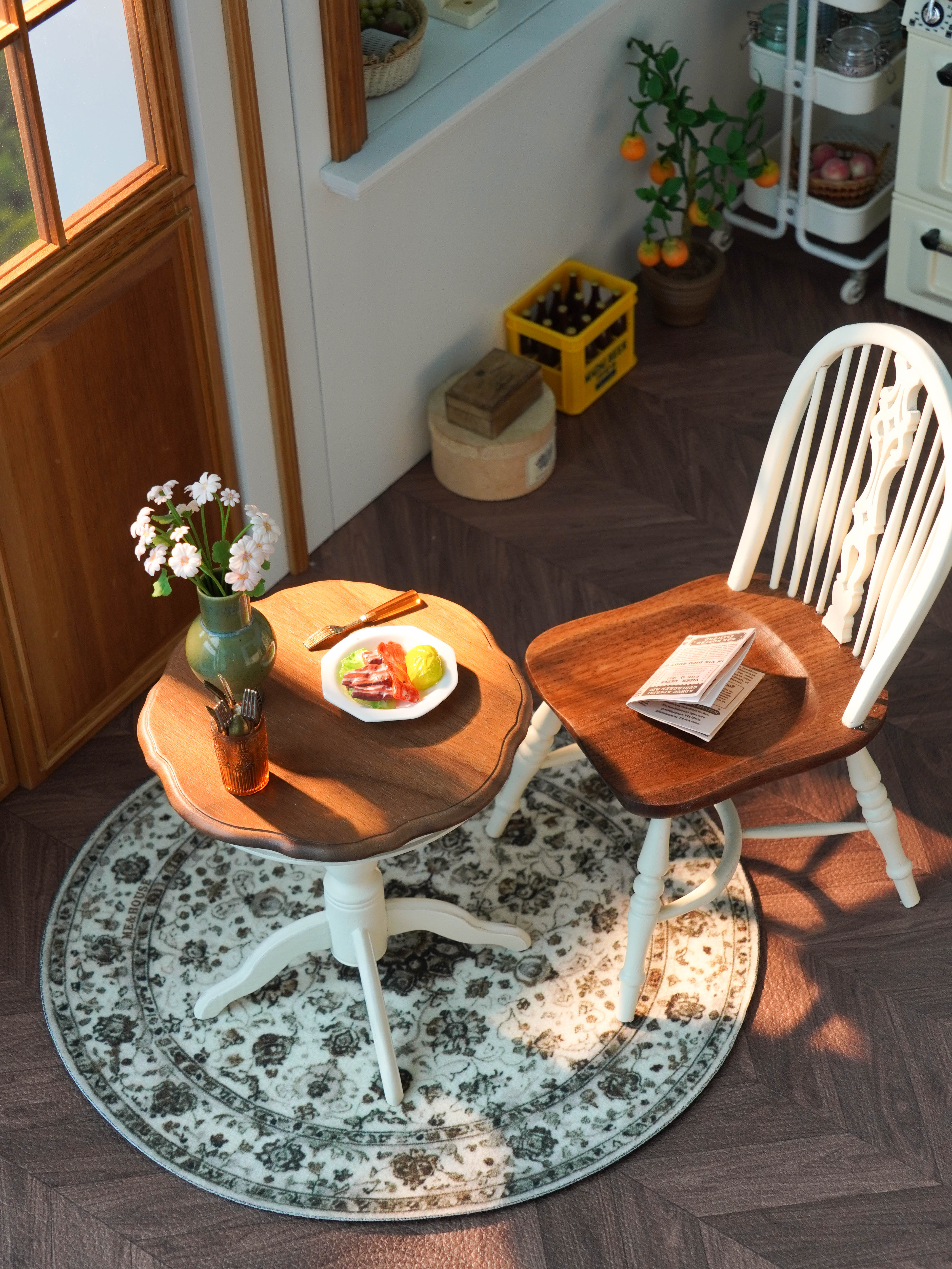 Модель кукольного домика 1/6, аксессуары для мебели, мини-модельный ковер