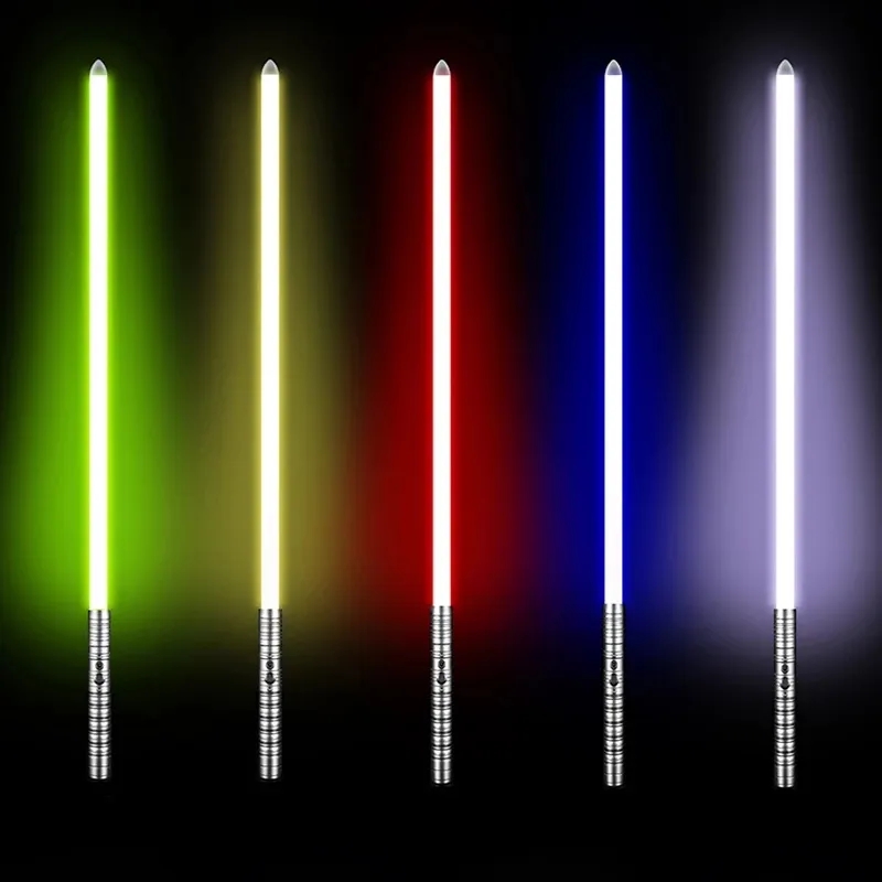 RGB Metal Laser Lightsaber Cosplay Light Saber Sword Sabre De Luz Kpop Lightstick Espada Rave Weapon Toys Flashing