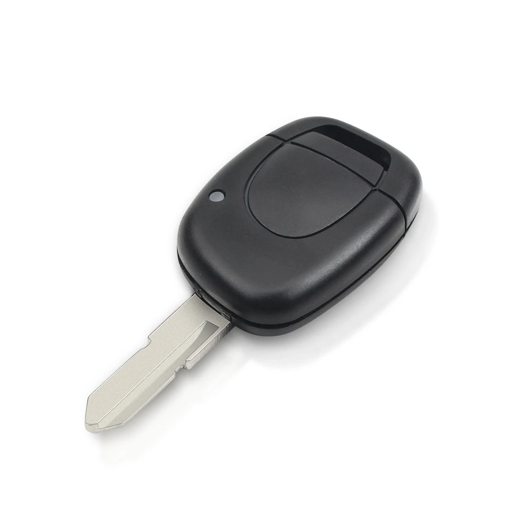 Keyyou 1 botão sem cortes escudo chave remota do carro para renault twingo clio kangoo mestre sem chip keyless entrada fob chave caso substituição
