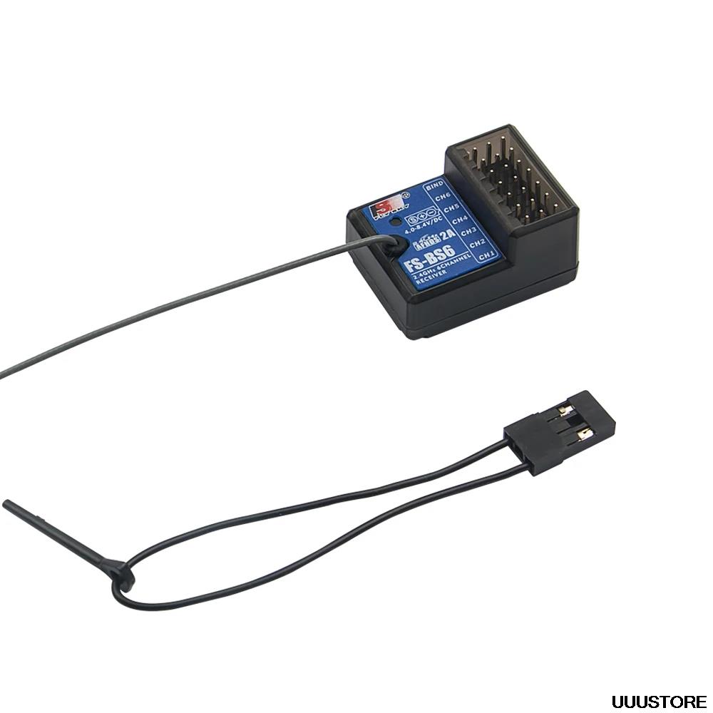 FlySky FS-BS6 Empfänger 2,4 GHz 6CH AFHDS2 für FlySky FS-GT5 FS-IT4S Sender RC Auto Boot