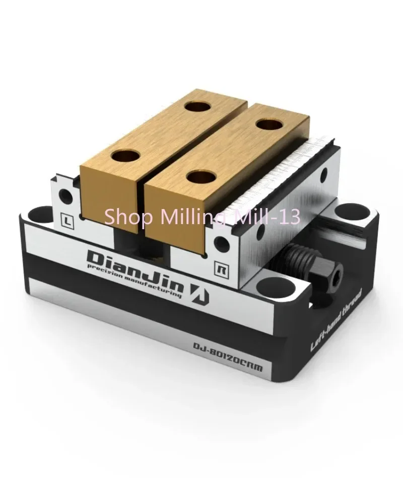 Four-Five-Axis Fixture Self-centering Vise Positive and Negative Quick Clamping 2-8 Inches DJ-6080H Self Centering Vise Tool