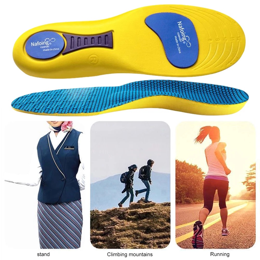 Orthotic Insole Arch Support Flatfoot Running Insoles for Shoes Sole Orthopedic Insoles Shock-absorbing sports insoles New style