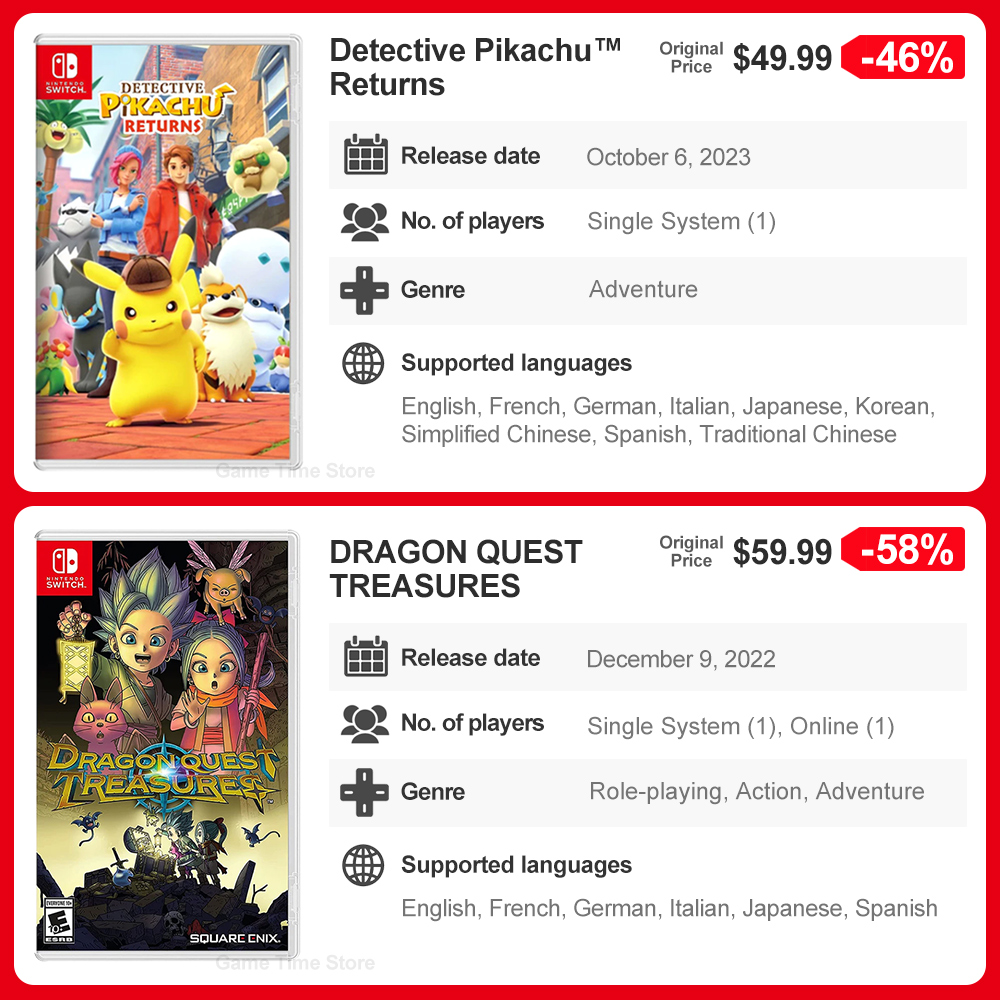 Juegos Nintendo Switch Games Ofertas Metroid Dread Astral Chain GTA Grand Theft Auto Hogwarts Legacy Xenoblade 3 Prince Persia