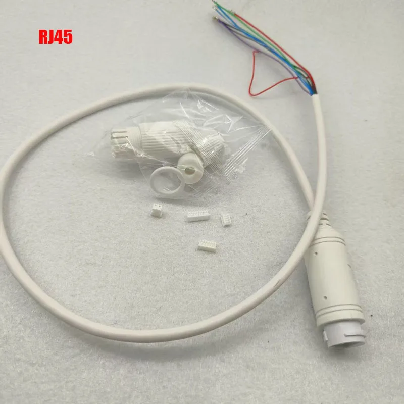 Кабель PoE от 48 В до 12 В с аудио IP-камерой постоянного тока, кабель RJ45, встроенный модуль PoE для модуля платы IP-камеры видеонаблюдения