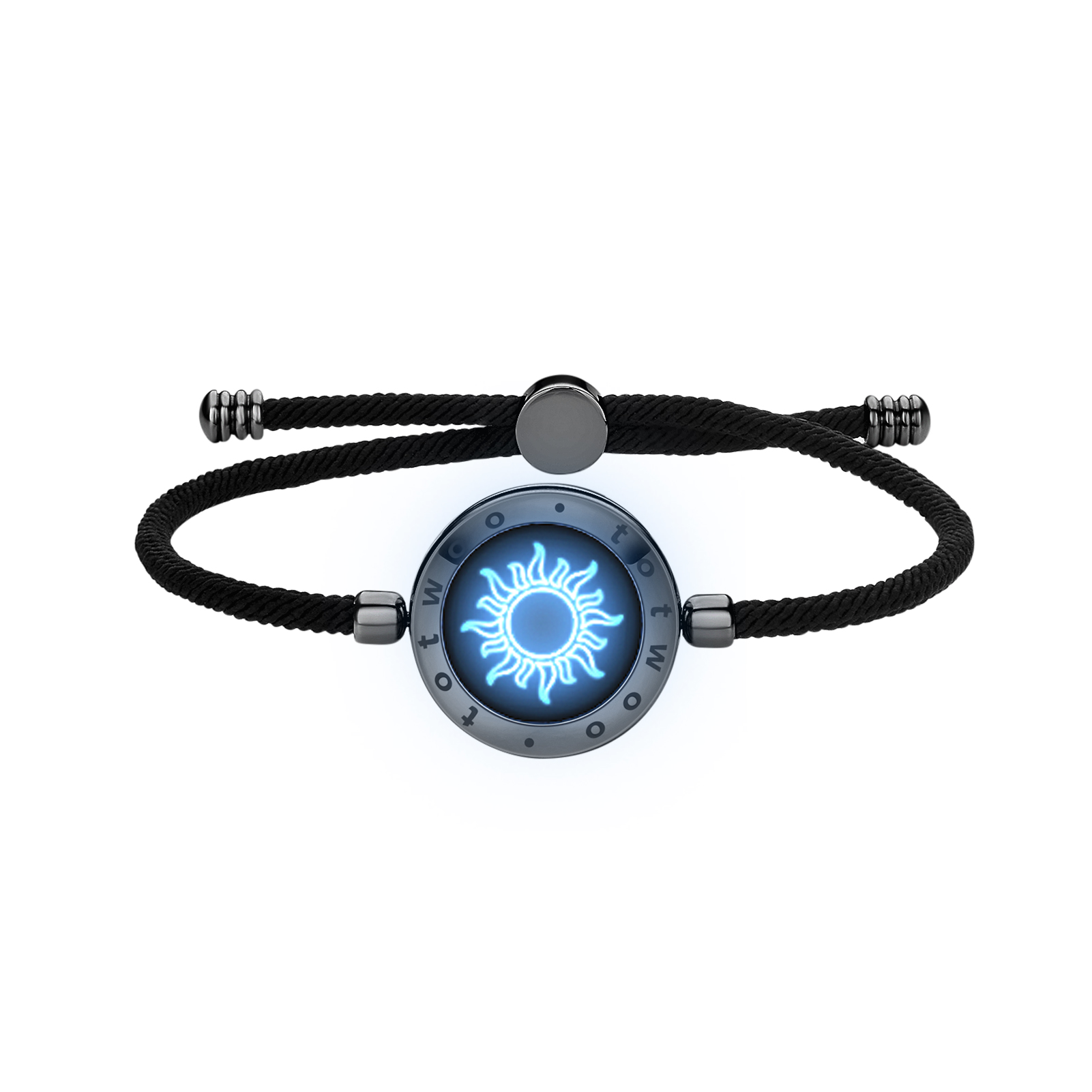 Totwoo Touch Pulsera única - Pulsera táctil de larga distancia Ilumina y relación de vibración Amor Baracelet Joyería inteligente