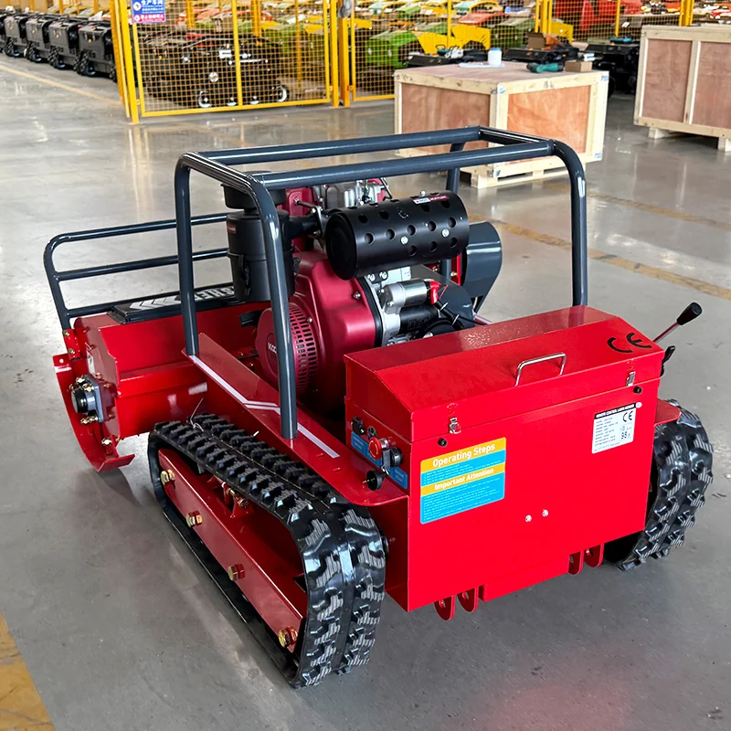 Dostosowany popularny produkt Wielofunkcyjna kosiarka zdalnie sterowana Kosiarka Caterpillar Sprzedawana w cenie fabrycznej