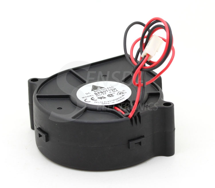 Original Delta BFB0712H 7530 75mm DC 12V 0.36A alta velocidad CFM presión de aire proyector soplador ventilador de refrigeración centrífuga