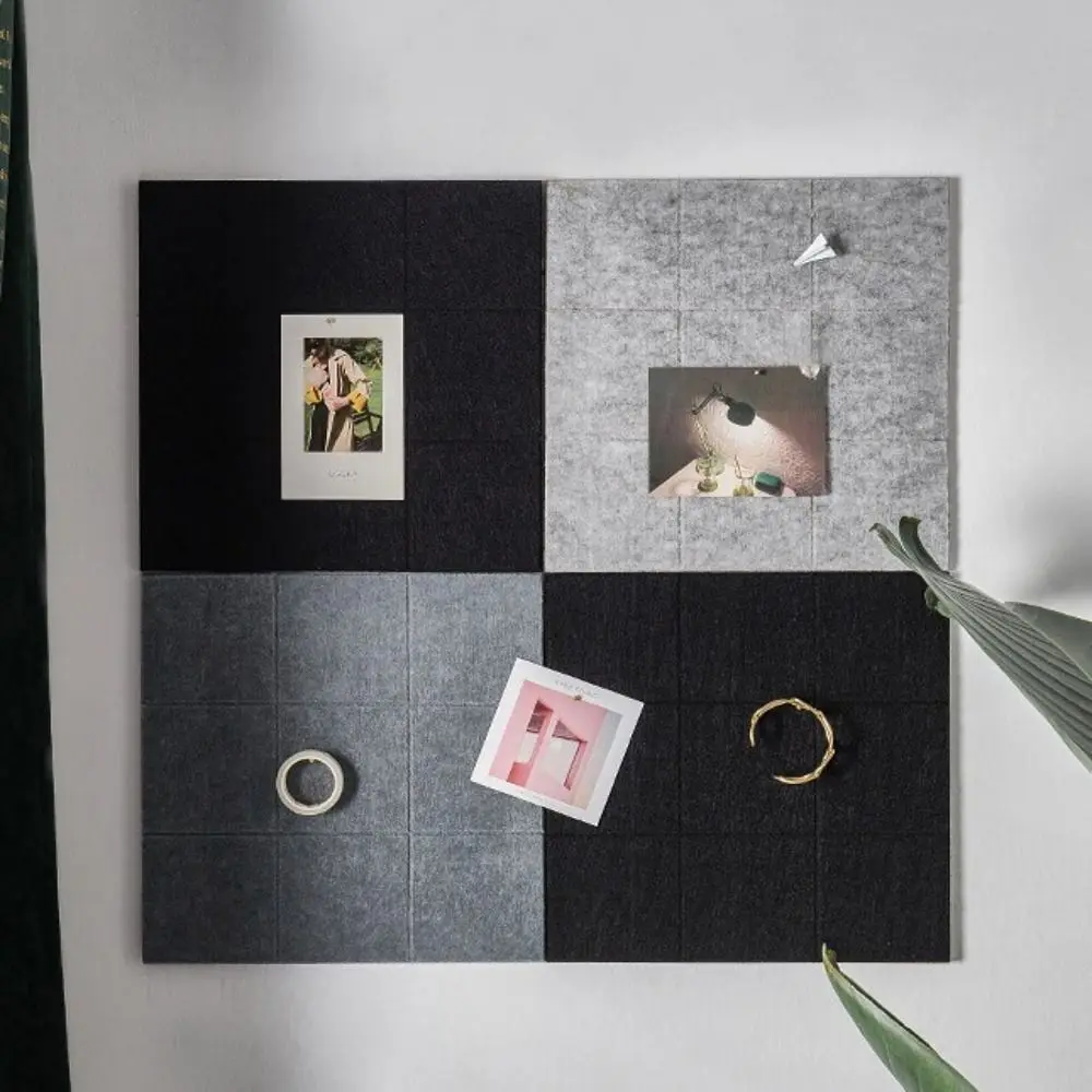 Soundproof panel Photo Background Board INS Background Wall Painting Works Message Board Notice Photo Felt Display Board Walls