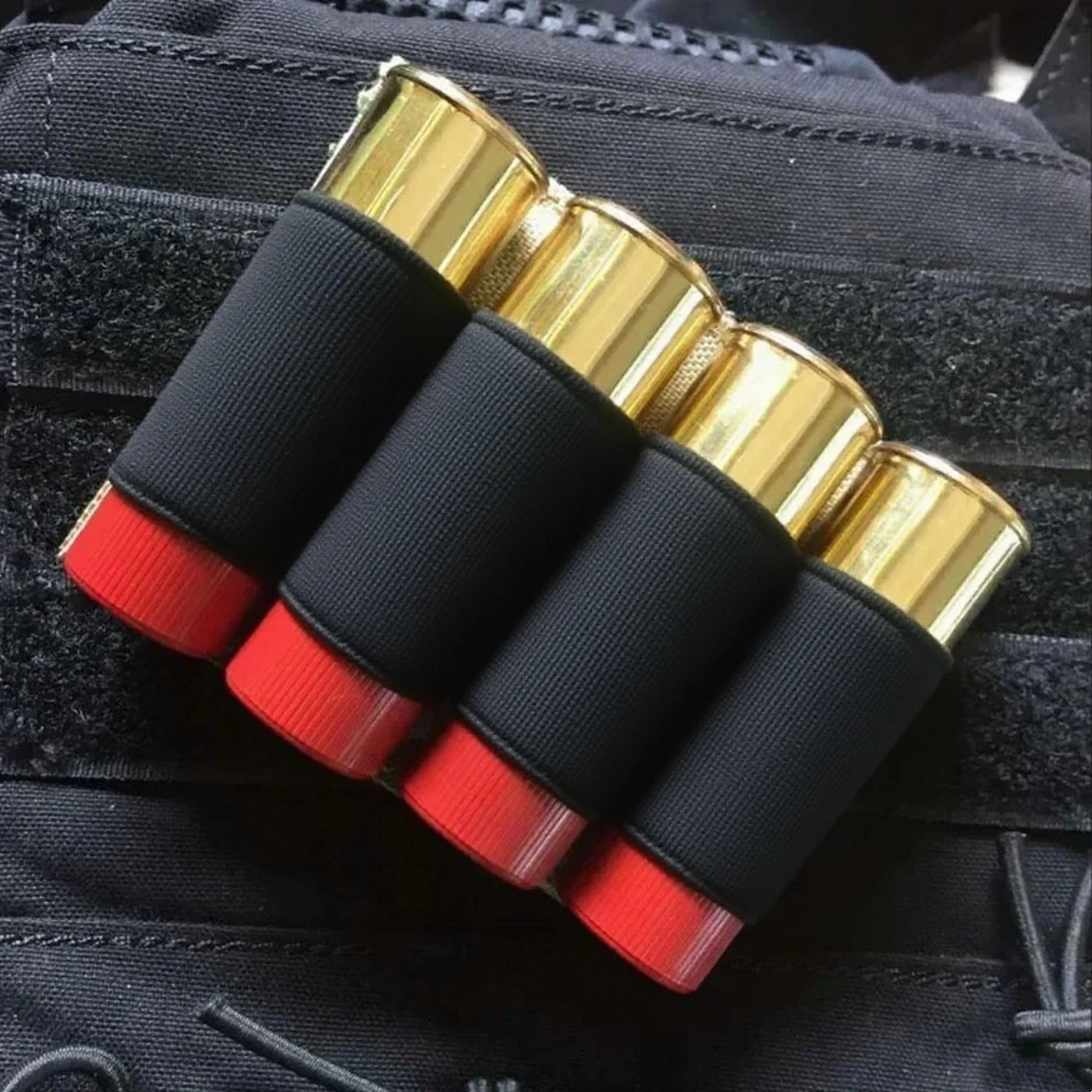 Bolsa de munição para espingarda, bandoleira com suporte de concha, suporte de bala tático para caça e equipamento de tiro