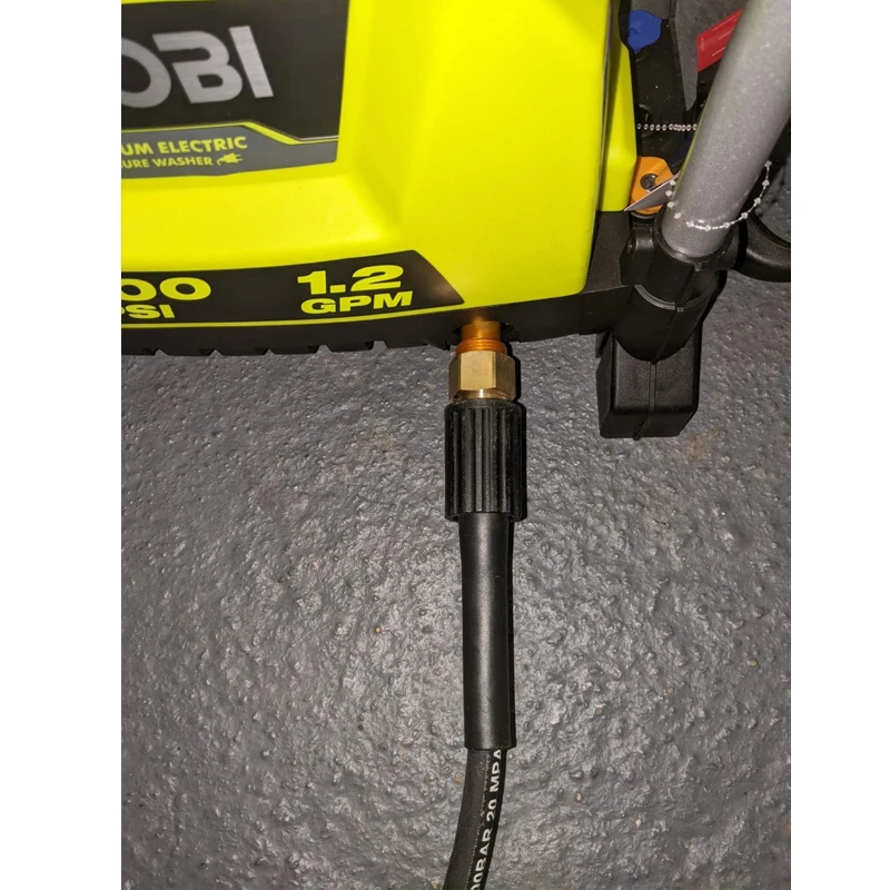 เครื่องซักผ้าความดัน Coupler M22 15 มม.ด้าย M22 14 มม.ชาย Quick FITTING สําหรับเครื่องซักผ้าปืนการเชื่อมต่อท่อหัวฉีดล้างรถ
