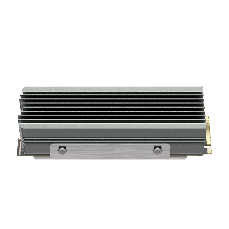 TEUCER M.2 NVMe 2280 SSD koellichaam dubbele koperen buis hoog rendement radiator met dubbelzijdige SSD thermische pad
