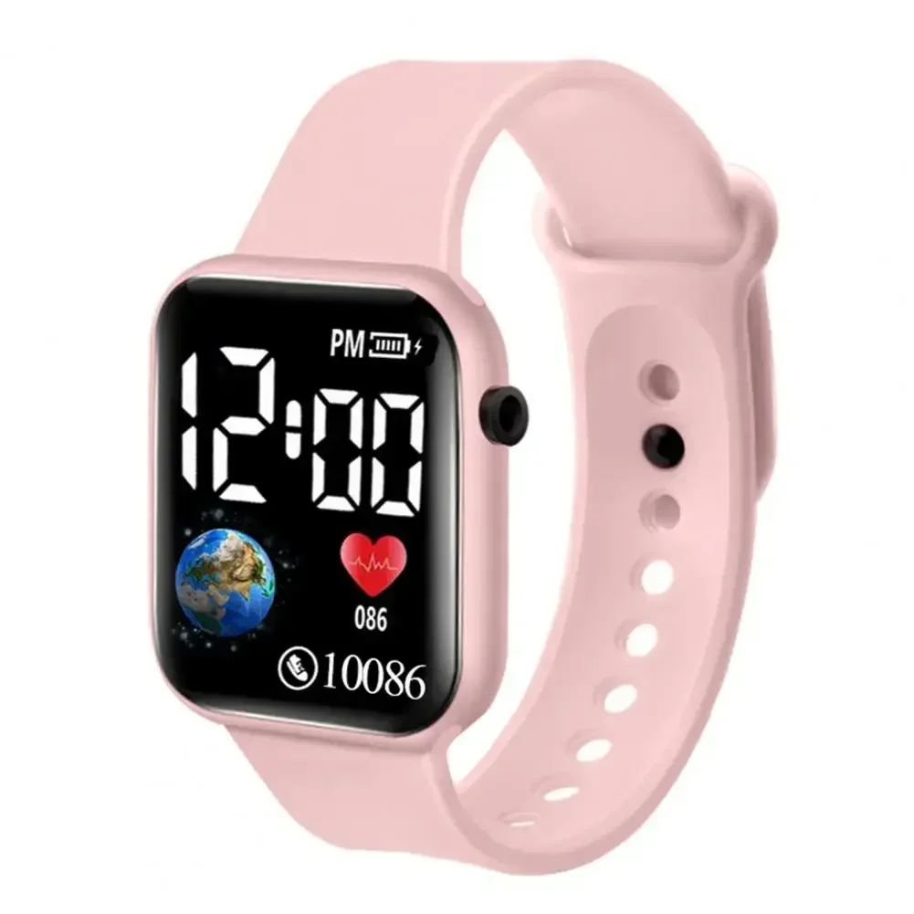2025 led relógio digital moda relógio eletrônico casual relógio de pulso crianças meninos meninas esportes relógios à prova dwaterproof água reloj hombre