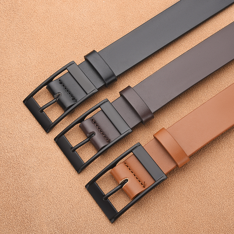 Nowy męski luksusowy pasek ze skóry PU metalowa klamra wysokiej jakości znana marka designerski pasek dżinsy pasek męski