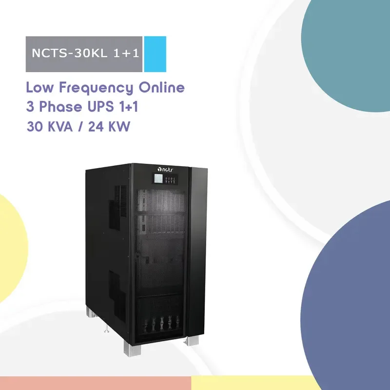 NCTS-30KL 1 1(30KVA/24KW) Low Frequency With Isolation Transformer Online UPS With Redundancy Parallel Function