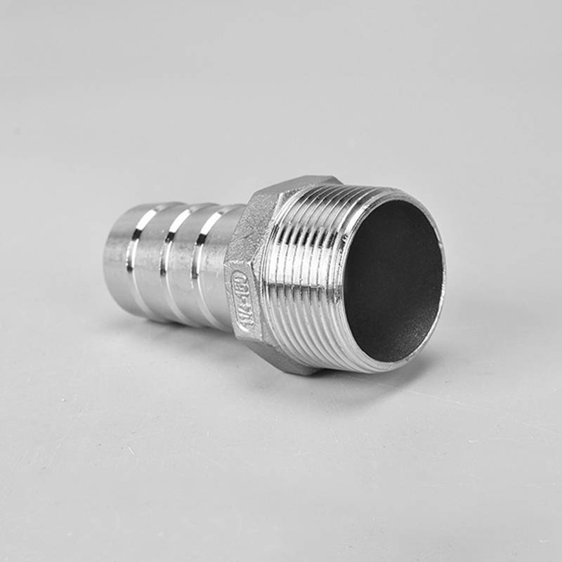 6mm 8mm 10mm 12mm 1/2 "1/4" 3/8 "1/8" 304 aço inoxidável bsp rosca macho encaixe de tubulação farpada mangueira pagode conjunta conector de acoplamento