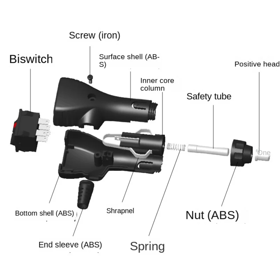 Enchufe de encendedor de cigarrillos de coche de alta resistencia de 12V 24V con interruptor momentáneo y interruptor de encendido y apagado