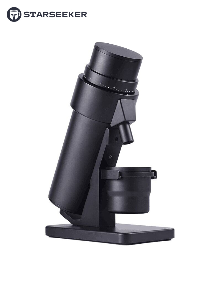 STARSEEKER EDGE PLUS Electric Coffee Grinder 63MM Titanium Burr Stepless Fineness Adjustment Removable Magnetic Suction Port
