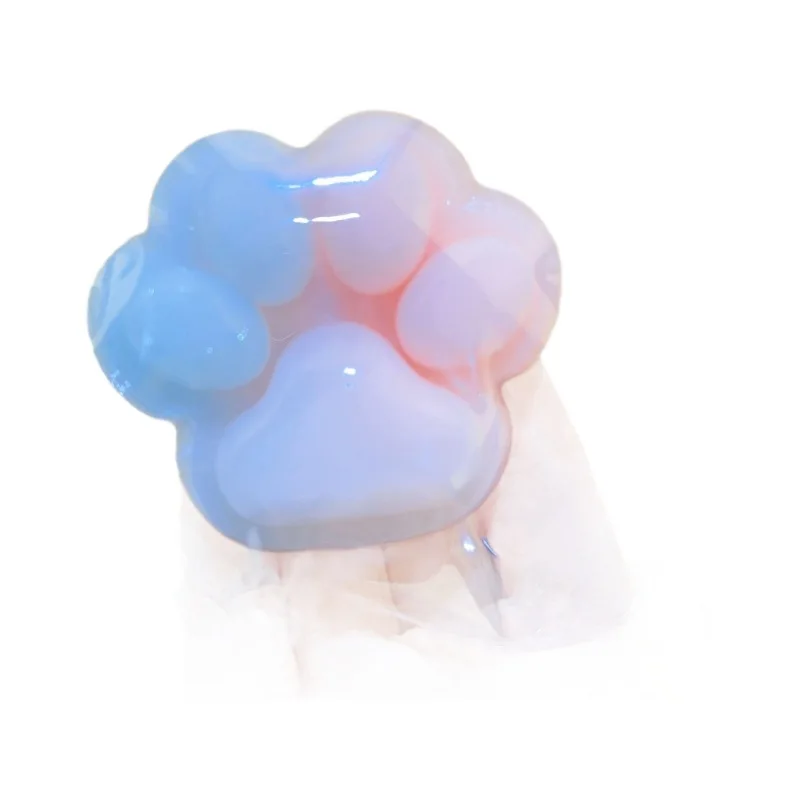 SimulationCat Paw Squishy Fidget ของเล่นตุ๊กตาน่ารัก Cat Paw ซิลิโคนช้า Rebound Pinch Decompression ของเล่นความเครียด Release Vent ของเล่น
