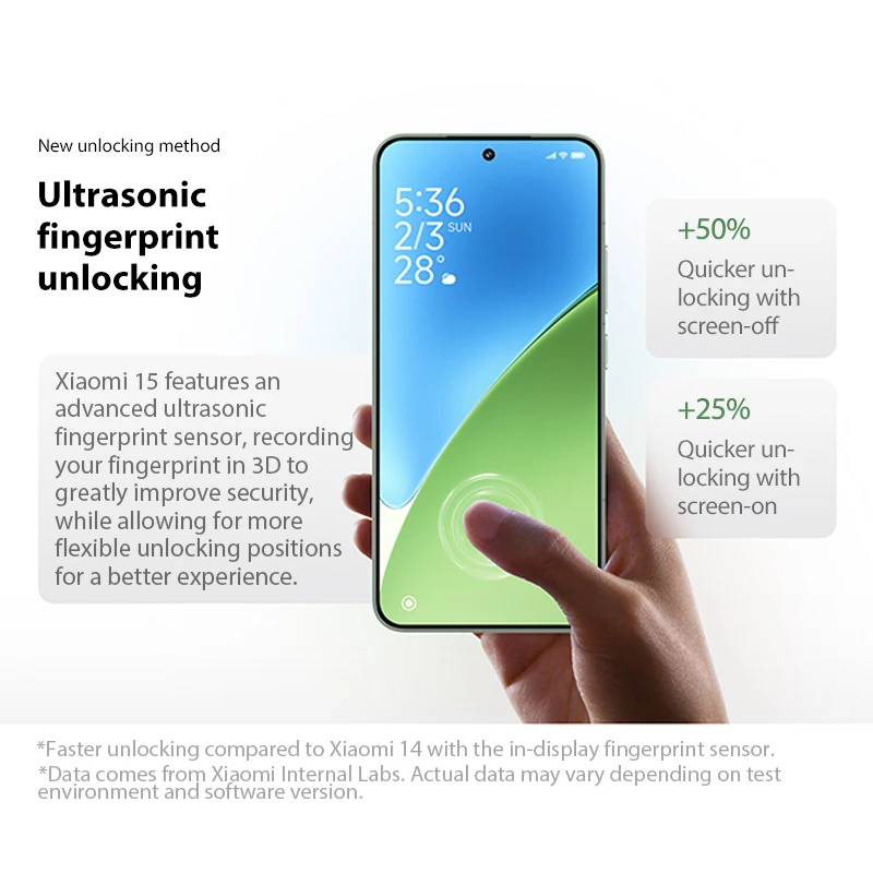 Versión global Smartphone Xiaomi 15 5G Snapdragon ®   8 Elite Mobile Platform Pantalla ultrabrillante de 6,36" y 3200 liendres