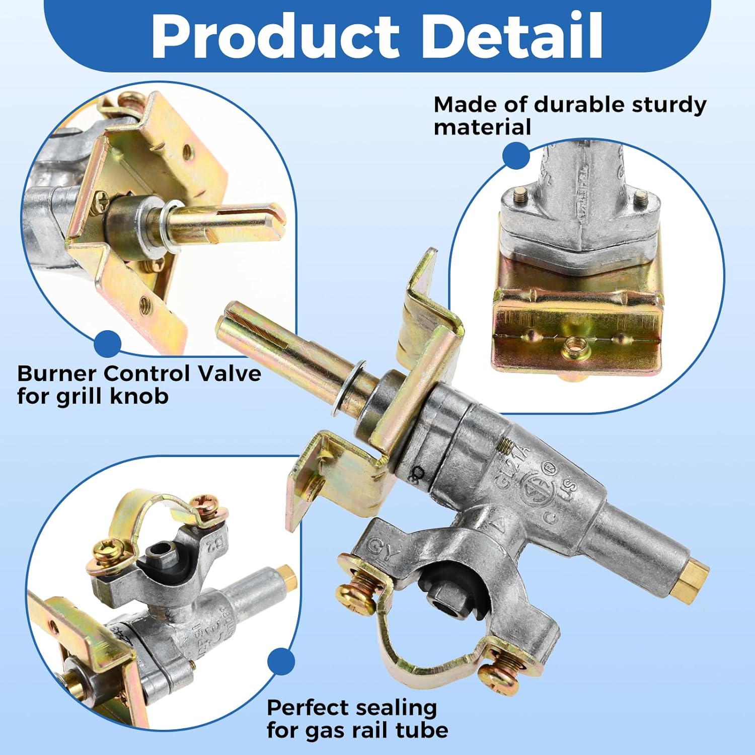 2 шт. 1554 сменный клапан горелки для сковороды Blackstone 36 дюймов, газовая сковорода, кухонная станция, 4 горелки с плоским верхом, газовый гриль, пропан