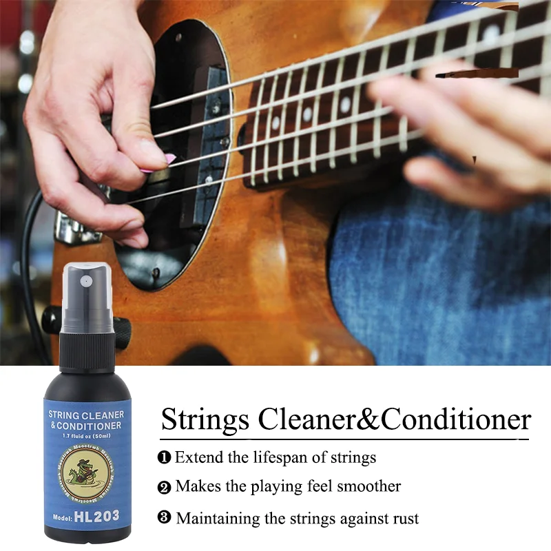 ทําความสะอาดกีตาร์ All IN ONE Kit Fretboard น้ํามันมะนาวภาษาโปลิชคํากีตาร์ String-CLEANER สําหรับกีตาร์ทําความสะอาดและบํารุงรักษา
