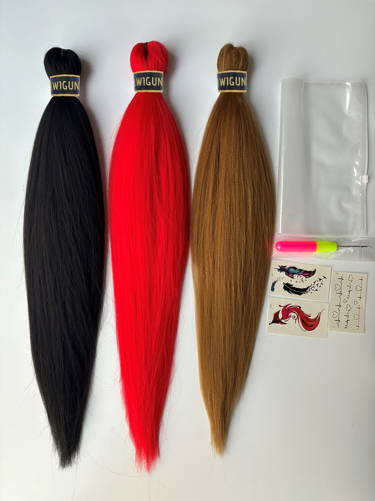 Wigundle 26 Zoll 90 g vorgedehnte Jumbo-Flechthaarbox Twist Braids Großhandel Xpression synthetische Haarverlängerungen für Frauen