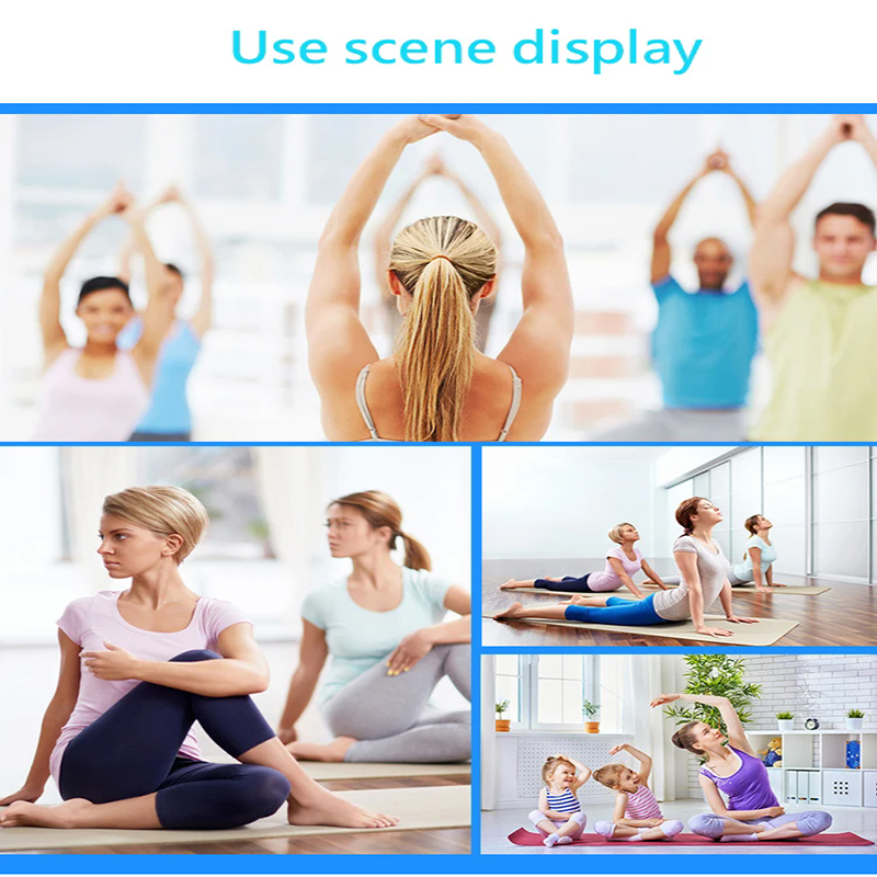 Multi Colored Plus Size Women's Yoga Socks Silicone Anti Slip Pilates Handle Socks Ballet Dance Fitness Socks
