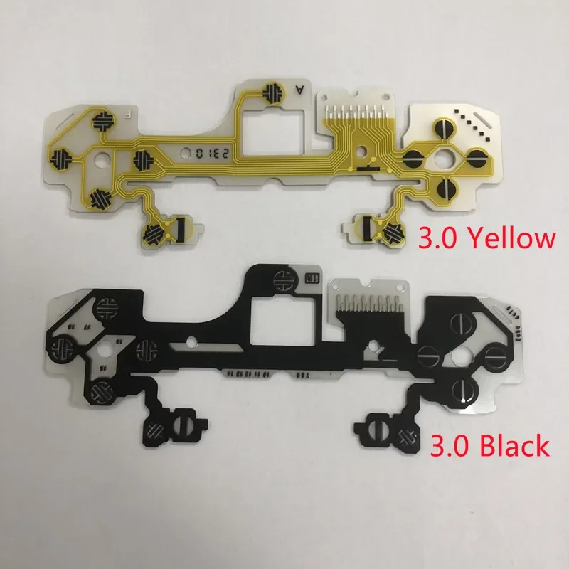 10pcs/Lot Replacement Original for Ps5 Conductive Film V1.0 2.0 3.0 Game Pad Controller Button Flex Cable Ribbon V1 V2 V3