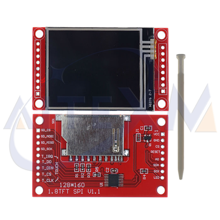 SPI Serial Display With Touch 1.8 2.4 2.8 Inch SPI TFT LCD ILI9341 ST7789 Driver Chip Serial Port Module 240x320 Touch Panel