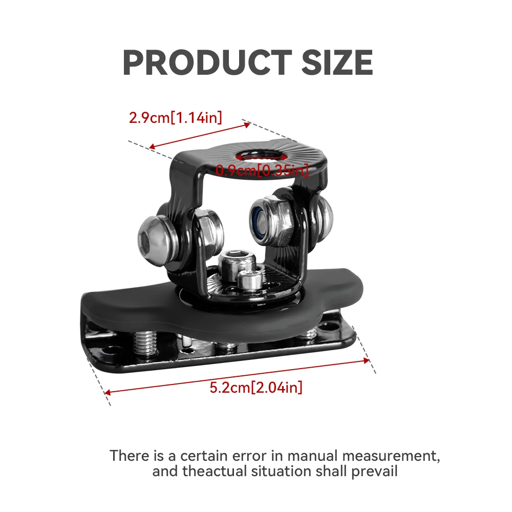 2 pçs/set montagem do carro suporte de luz trabalho braçadeira pilar capô fora da estrada led barra luz trabalho titular acessórios universal