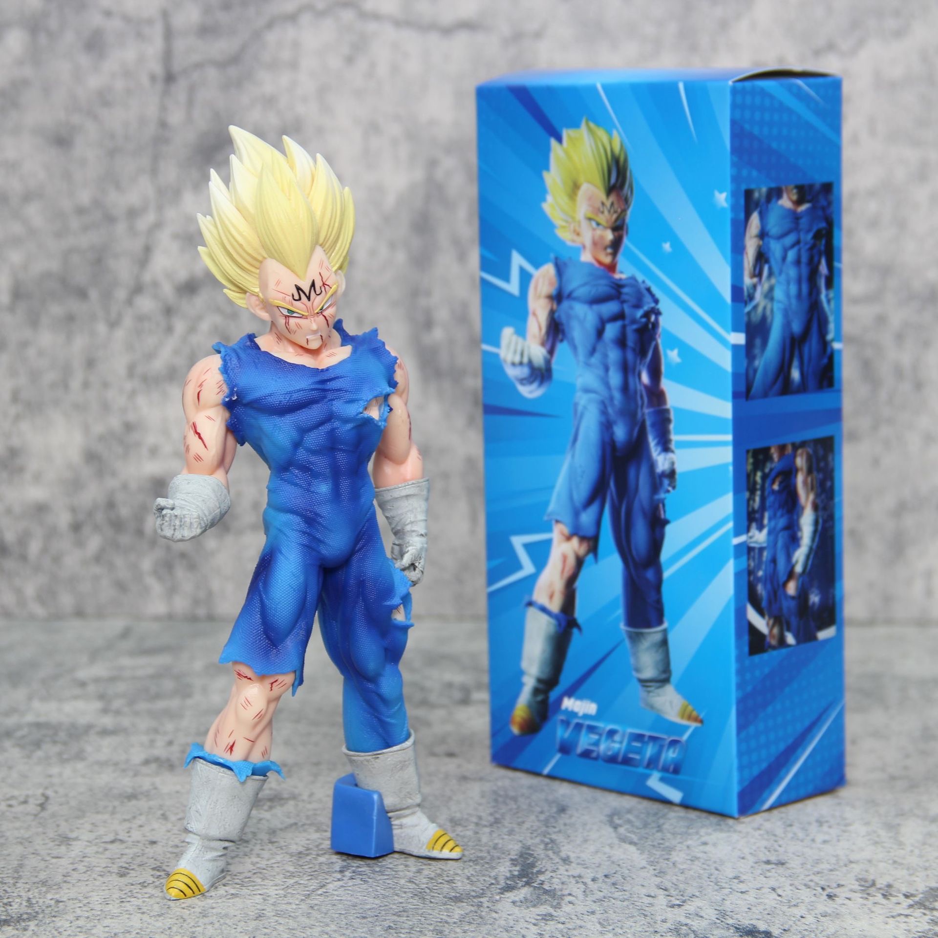 Figura de Dragon Ball Z Majin Vegeta, modelo de colecocide de juguetes, 20cm