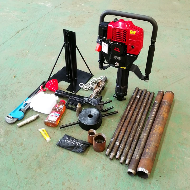 Customized Portable gasoline core sampling drilling machine for Geophysical and geochemical exploration