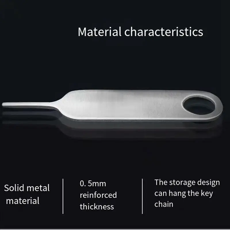 Funny Anti-Lost SIM Card Tray Ejector Pin For IPhone Samsung Huawei  IPads Universal  to Open Remover Needle Tool Extractor