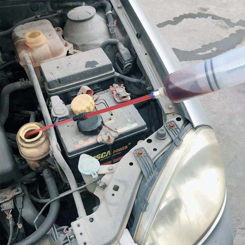 200CC Wyciągacz płynu olejowego do samochodu Strzykawka do napełniania Strzykawka do automatycznej wymiany oleju z wężem Ręczna pompa do wymiany oleju paliwowego