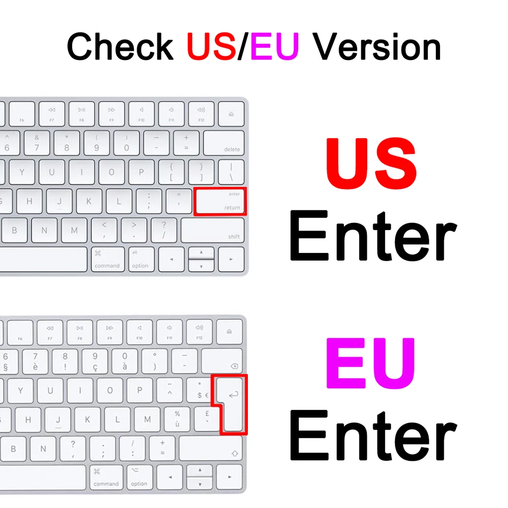 Funda de teclado para iMac Magic A1644 A1843 A1314 A1243 A2449 A2450 A2520 funda protectora de silicona Bluetooth G6 para Apple
