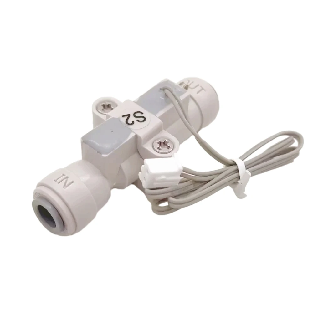 Hochleistungs-1/4" Kunststoff-Wasserdurchflussschalter Wasserdurchflusskontrollsensor für Wasserreiniger und Spender