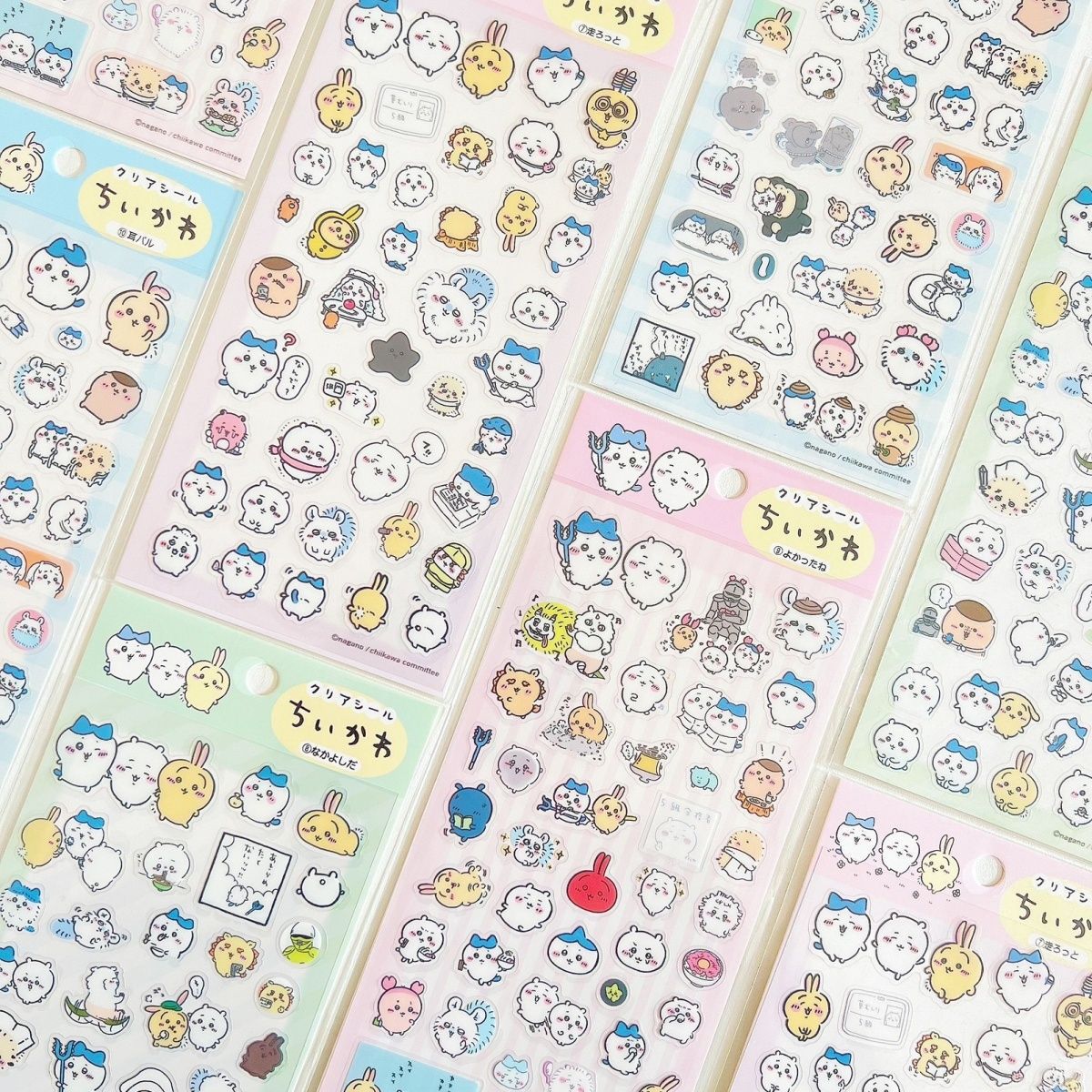 4PCS Graffiti Style Stickers Cute Transparent Cartoon Stickers Good-looking Stickers for Account Decoration