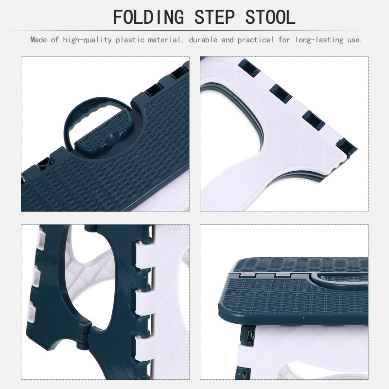 D20 High Quality Living Room Restroom Stool Step Foot Foldable Chair