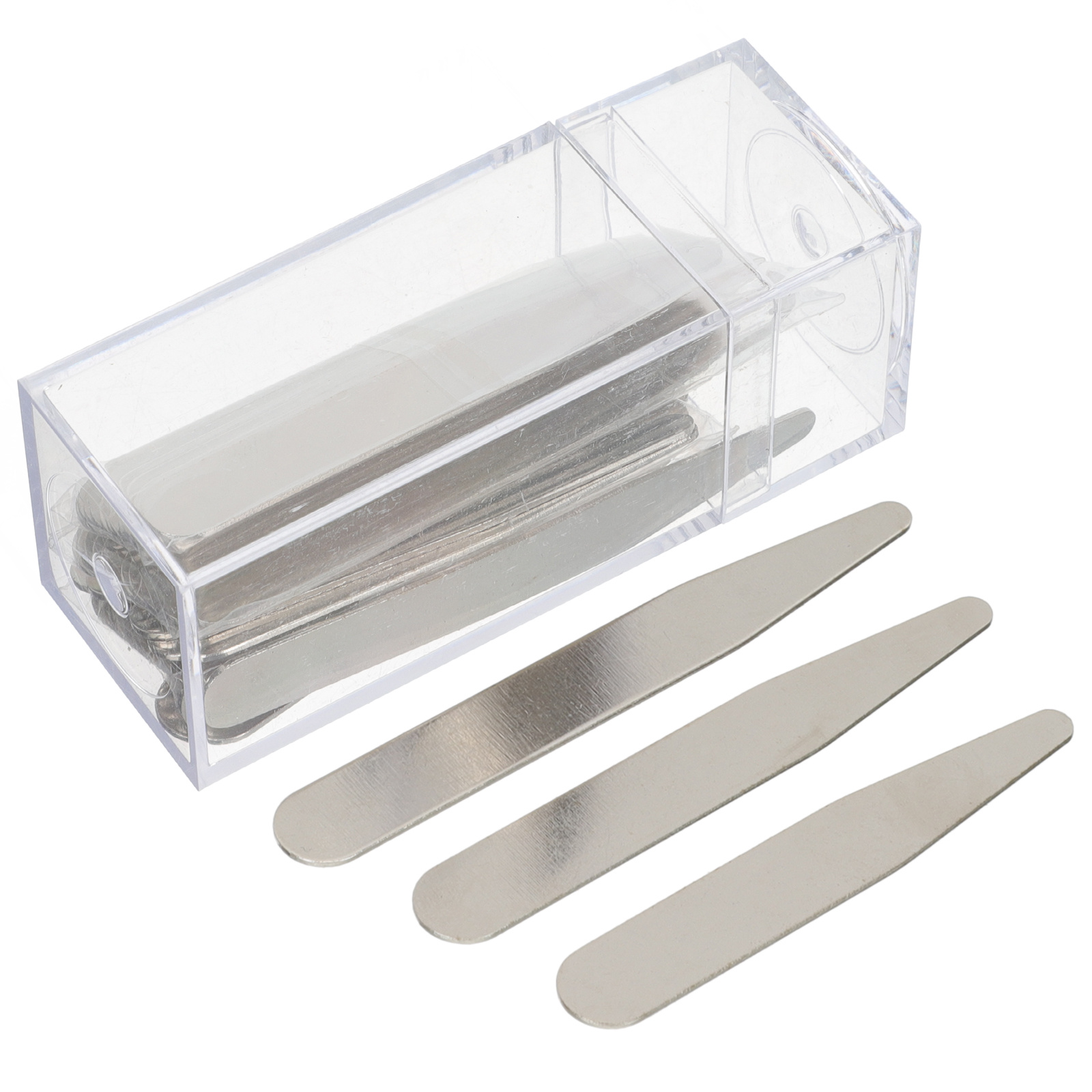 36 stks Kraag Blijft Voor Mannen Overhemden Rvs Inserts Ondersteuning Lichtgewicht Houder Kraag Benodigdheden