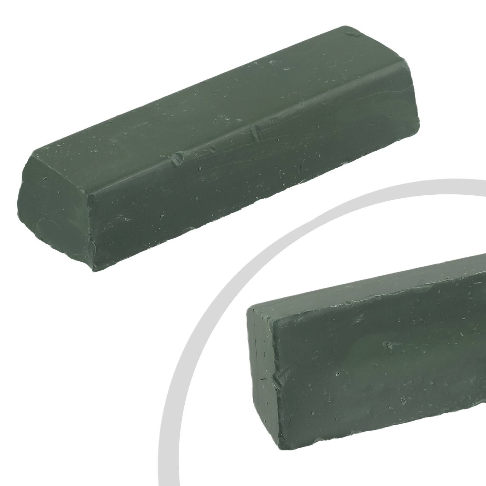 1pcs 112x34x25mm Green Polishing Paste Abrasive Paste Metals Polishing Wax Paste Polishing Compound Abrasive Paste