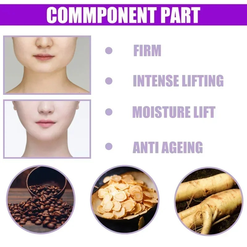 V-Shape Slimming Cream Firming Face-lift Slimming Shaping Removal Face Fat Masseter Muscle Double ChinBurning Thin Face Products