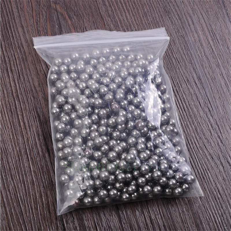 500 unids/lote 4mm 5mm 6mm 7mm 8mm bolas de acero caza bolas de tirachinas de acero con alto contenido de carbono catapulta tirachinas golpear bola de acero