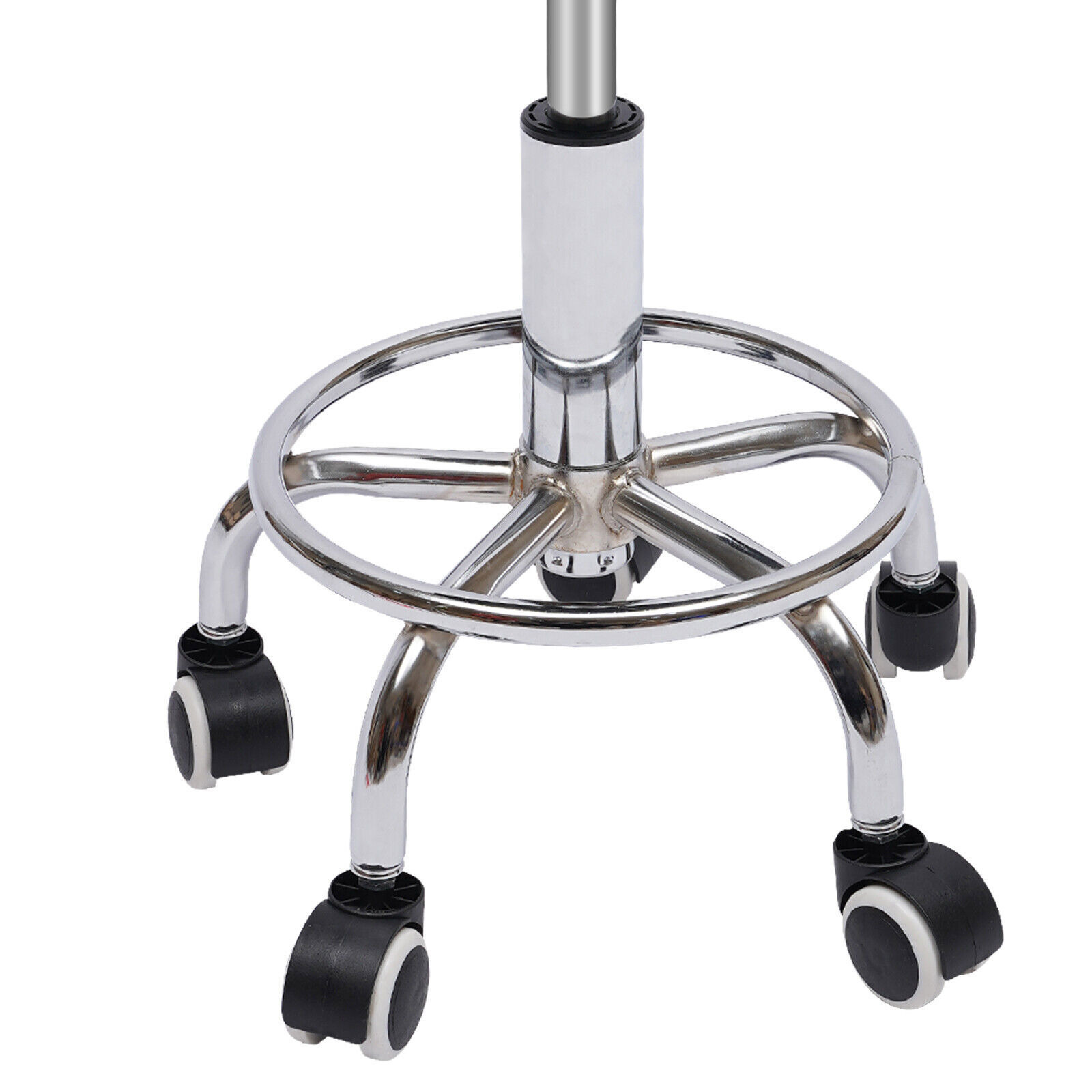 Taburete de Bar ajustable para salón, silla giratoria de tocador hidráulico, masaje de tatuaje, Spa con 5 ruedas