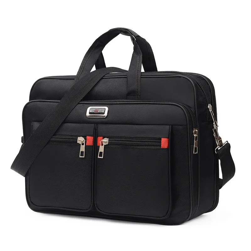 Mode Große Kapazität männer Aktentasche Multifunktions Laptop Tasche Büro Männlichen Schulter Messenger Tasche Business Handtasche