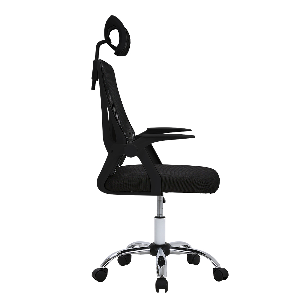 Mesh Office Chair with Headrest Ergonomic Computer Desk Chair Lumbar Support Swivel Office Chair