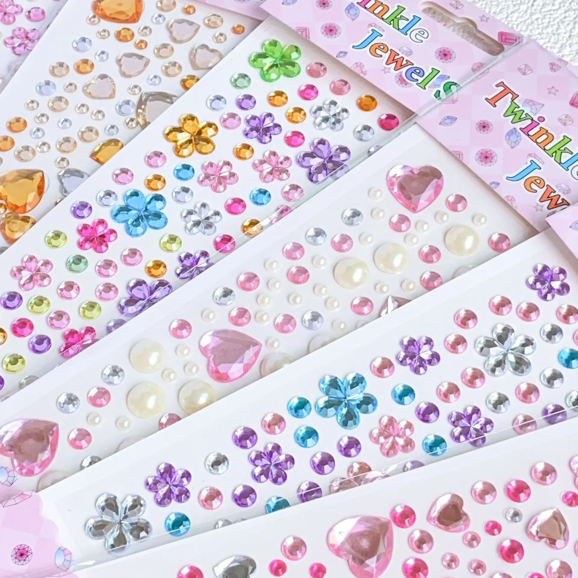 Glitter Face สติกเกอร์เด็ก Rhinestones สําหรับตา Face เพชร Bright สติกเกอร์เทศกาลแต่งหน้าอัญมณีสติกเกอร์ ZS006