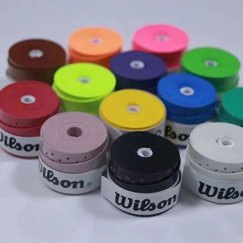 12/24Pcs Wilson มือกาวเทนนิส OverGrip แบดมินตันสควอชการฝึกอบรมเหงื่อดูดซับ Wraps เทนนิสอุปกรณ์เสริมแบดมินตันพาเดล