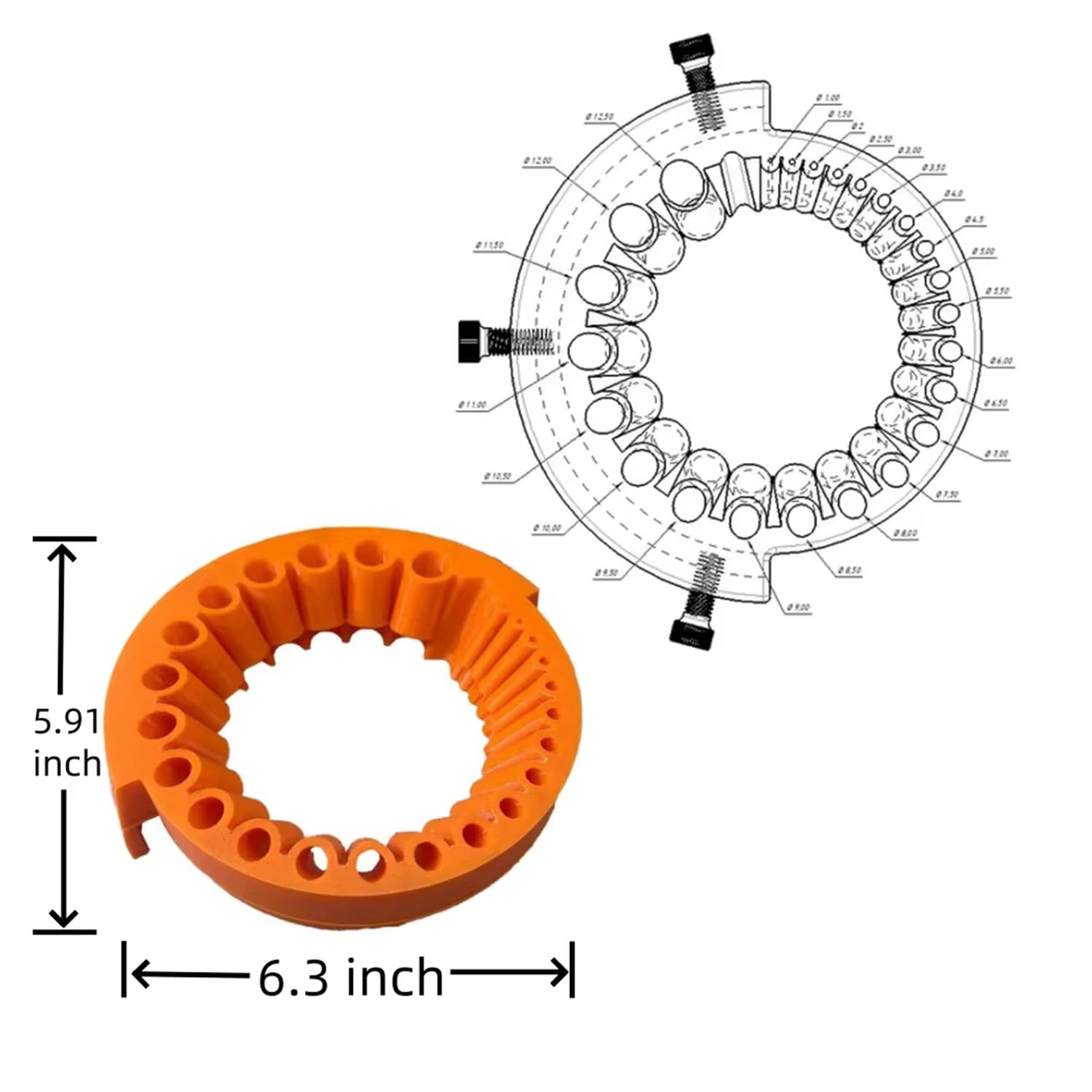 Multipurpose Drill Bit Grinding Sharpener Polishing Grinding Tool 125mm Angle Grinder Powered Tool Parts For 2-13mm Drill Bits